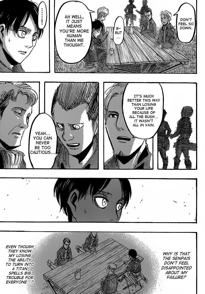 Attack on Titan manga, chapter 25, page 38 of 43