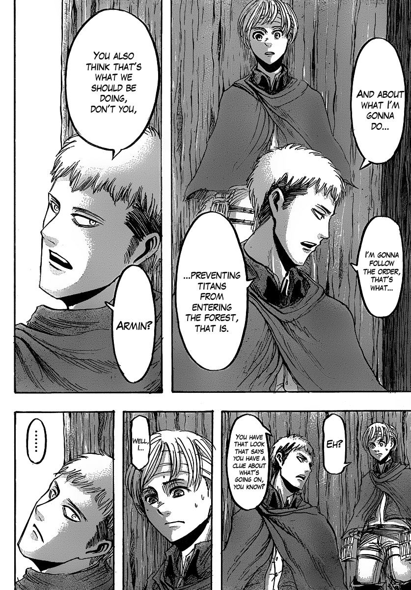 Attack on Titan manga, chapter 25, page 4 of 43