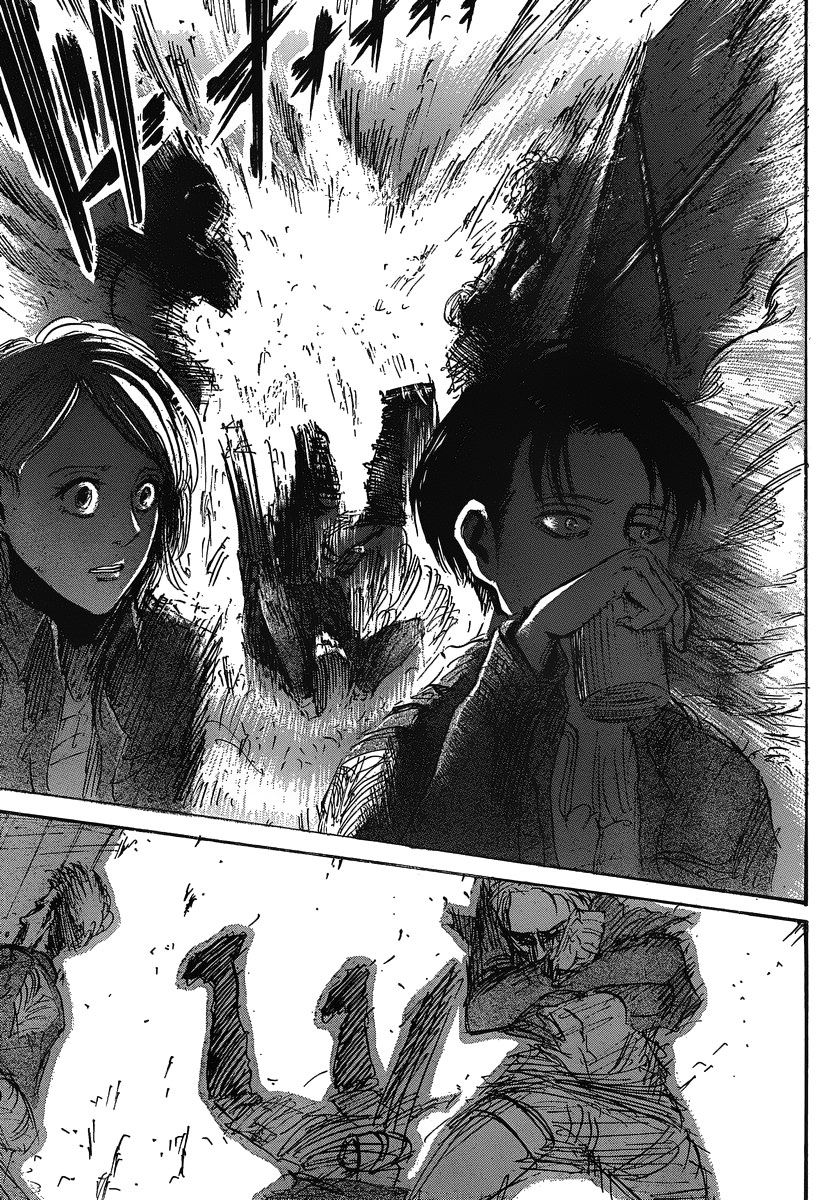 Attack on Titan manga, chapter 25, page 40 of 43