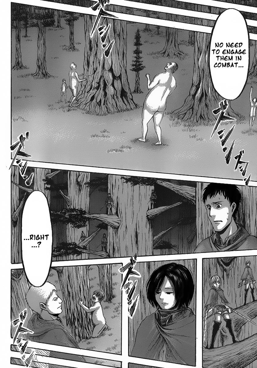 Attack on Titan manga, chapter 25, page 6 of 43