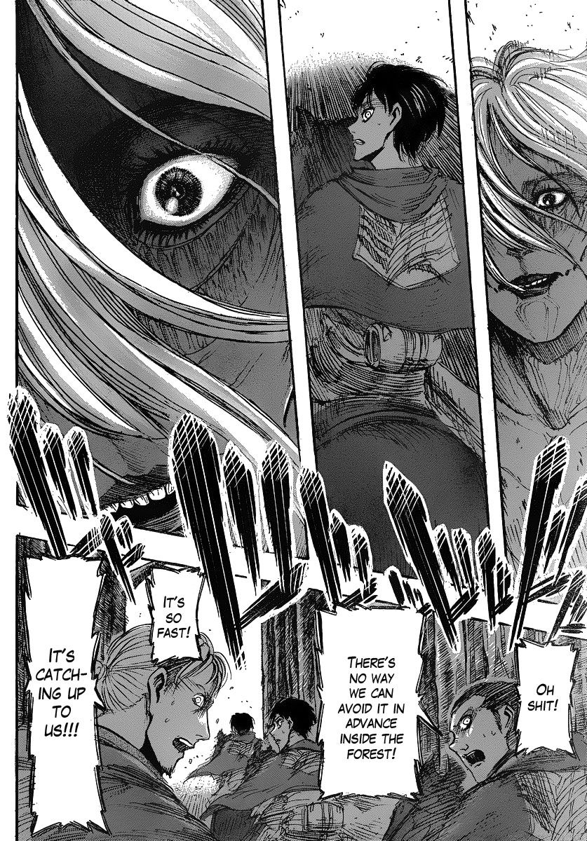 Attack on Titan manga, chapter 25, page 9 of 43