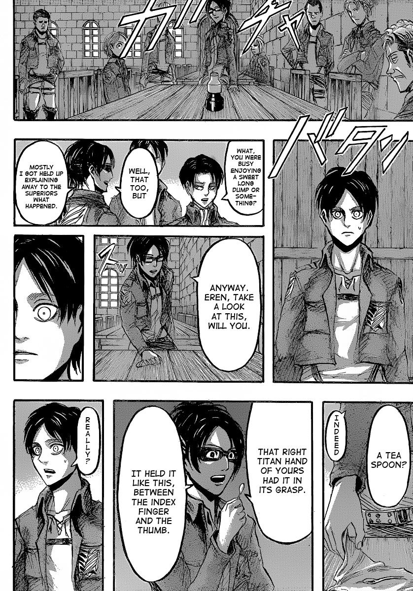 Attack on Titan manga, chapter 26, page 14 of 42