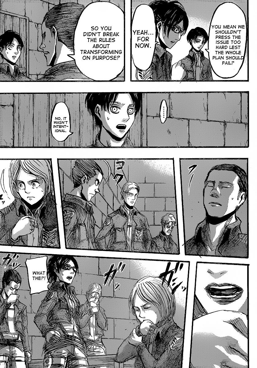 Attack on Titan manga, chapter 26, page 17 of 42