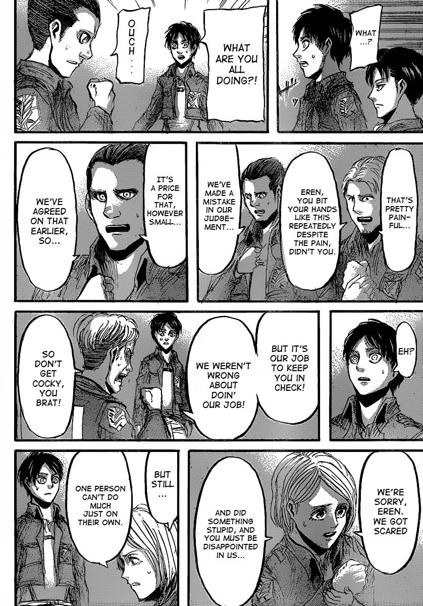 Attack on Titan manga, chapter 26, page 18 of 42