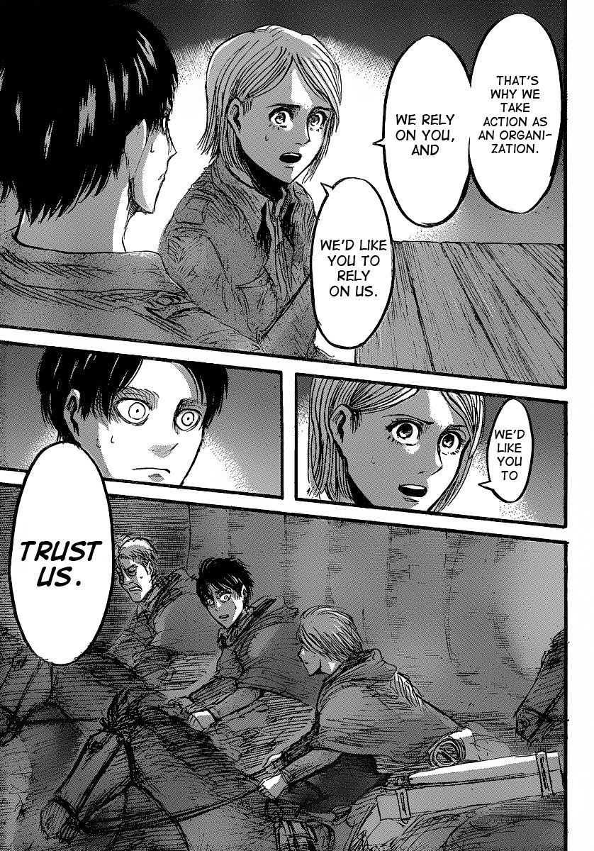 Attack on Titan manga, chapter 26, page 19 of 42