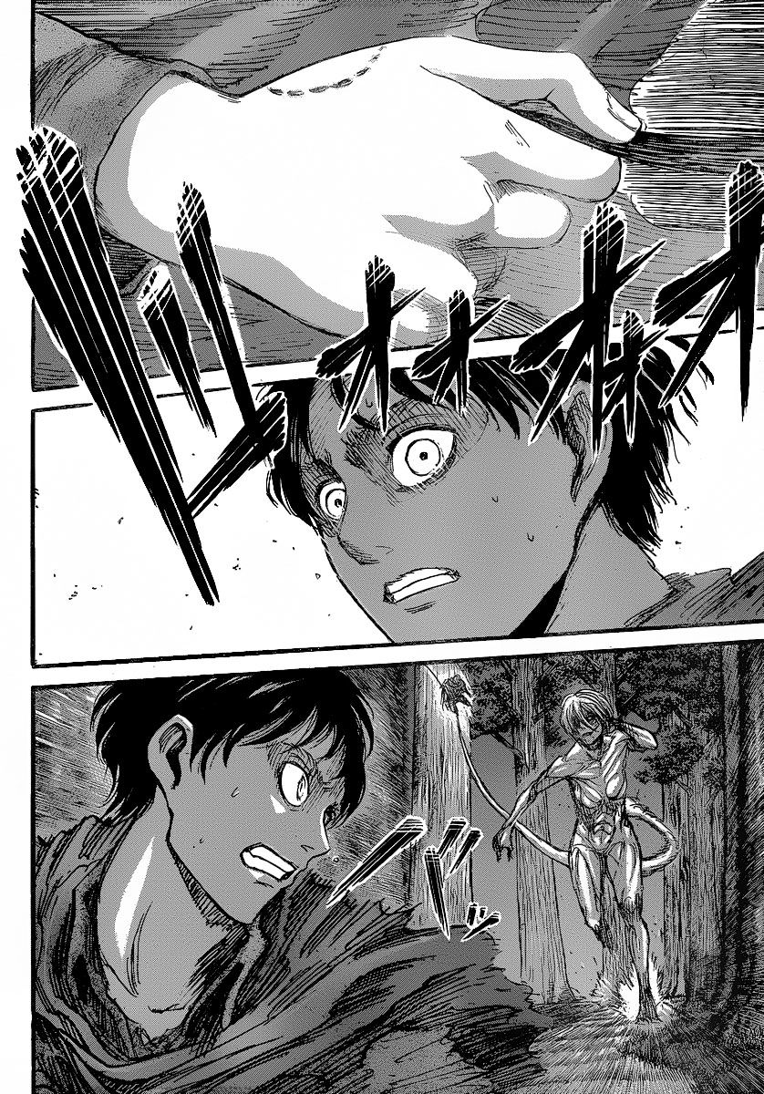 Attack on Titan manga, chapter 26, page 20 of 42