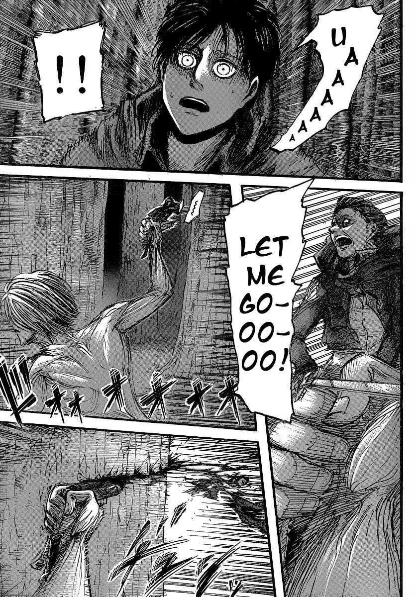 Attack on Titan manga, chapter 26, page 23 of 42