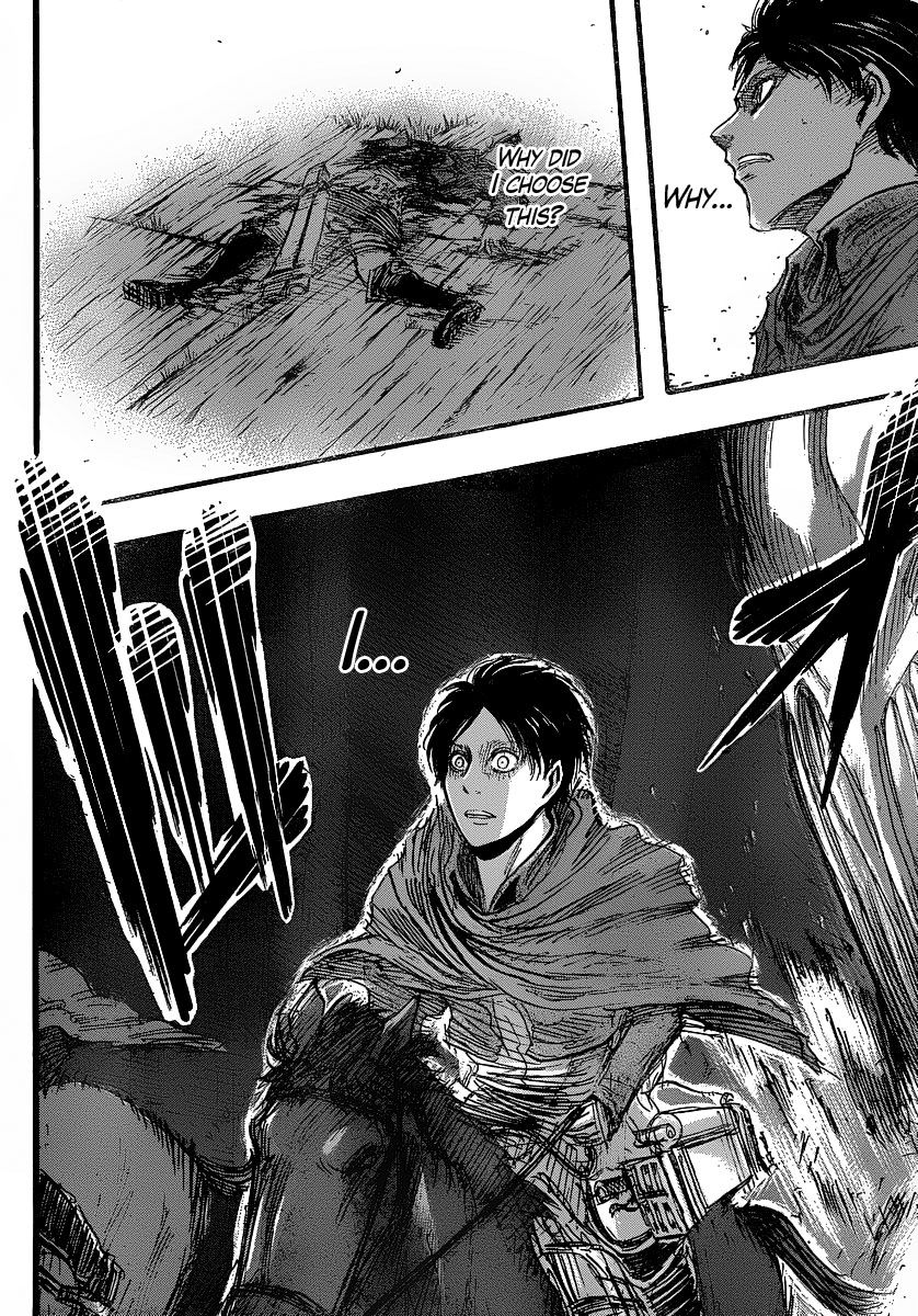 Attack on Titan manga, chapter 26, page 28 of 42