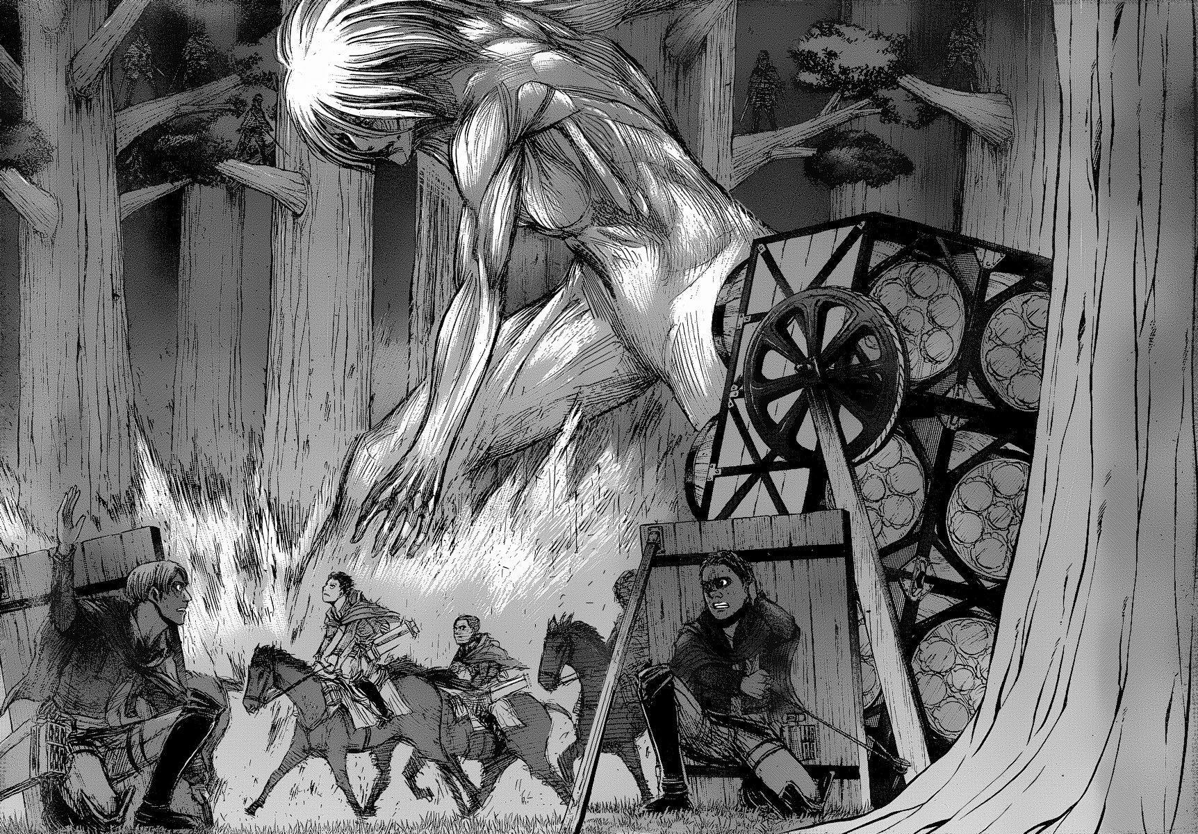 Attack on Titan manga, chapter 26, page 32 of 42