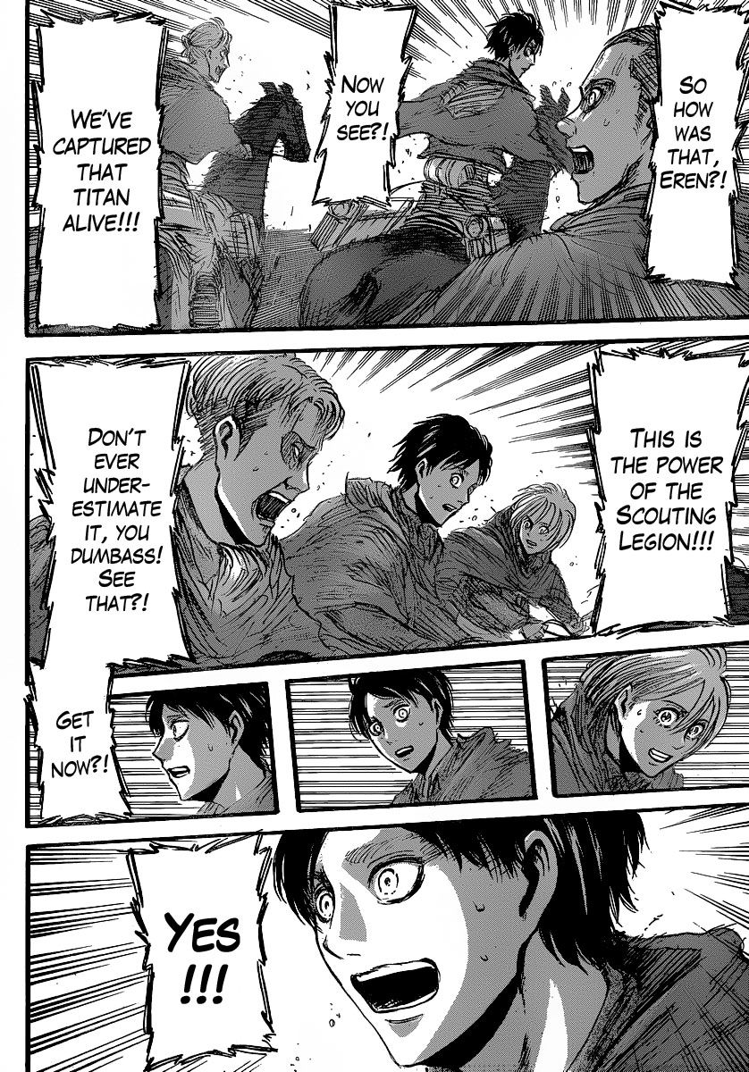 Attack on Titan manga, chapter 26, page 39 of 42