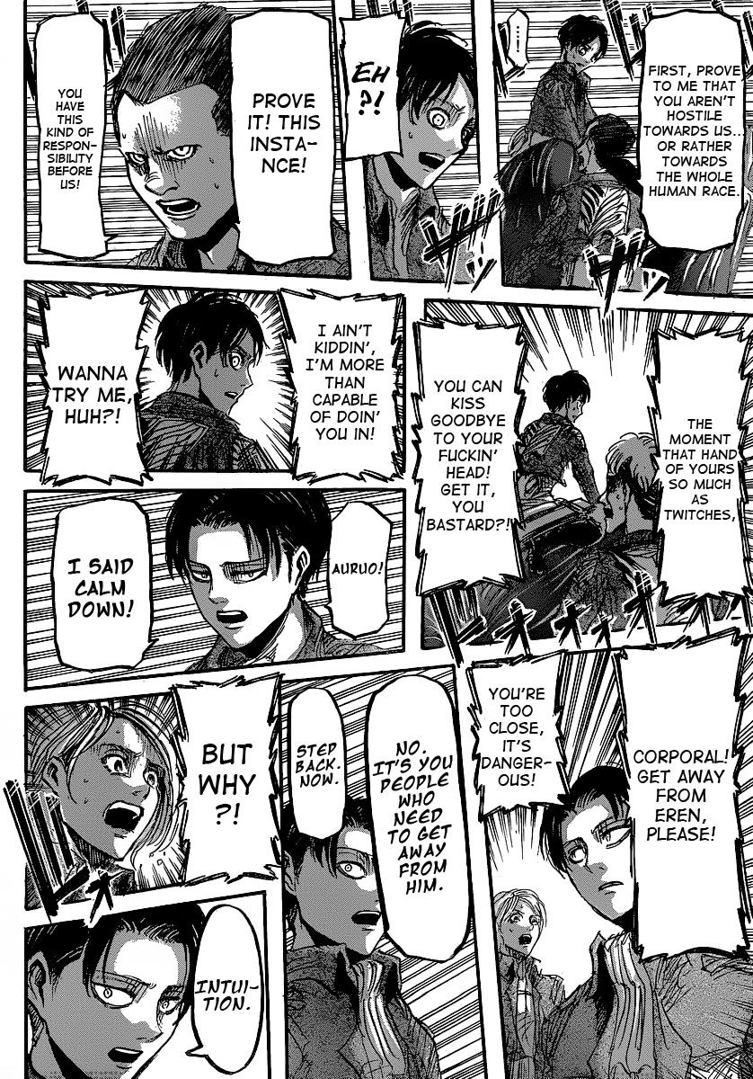 Attack on Titan manga, chapter 26, page 4 of 42