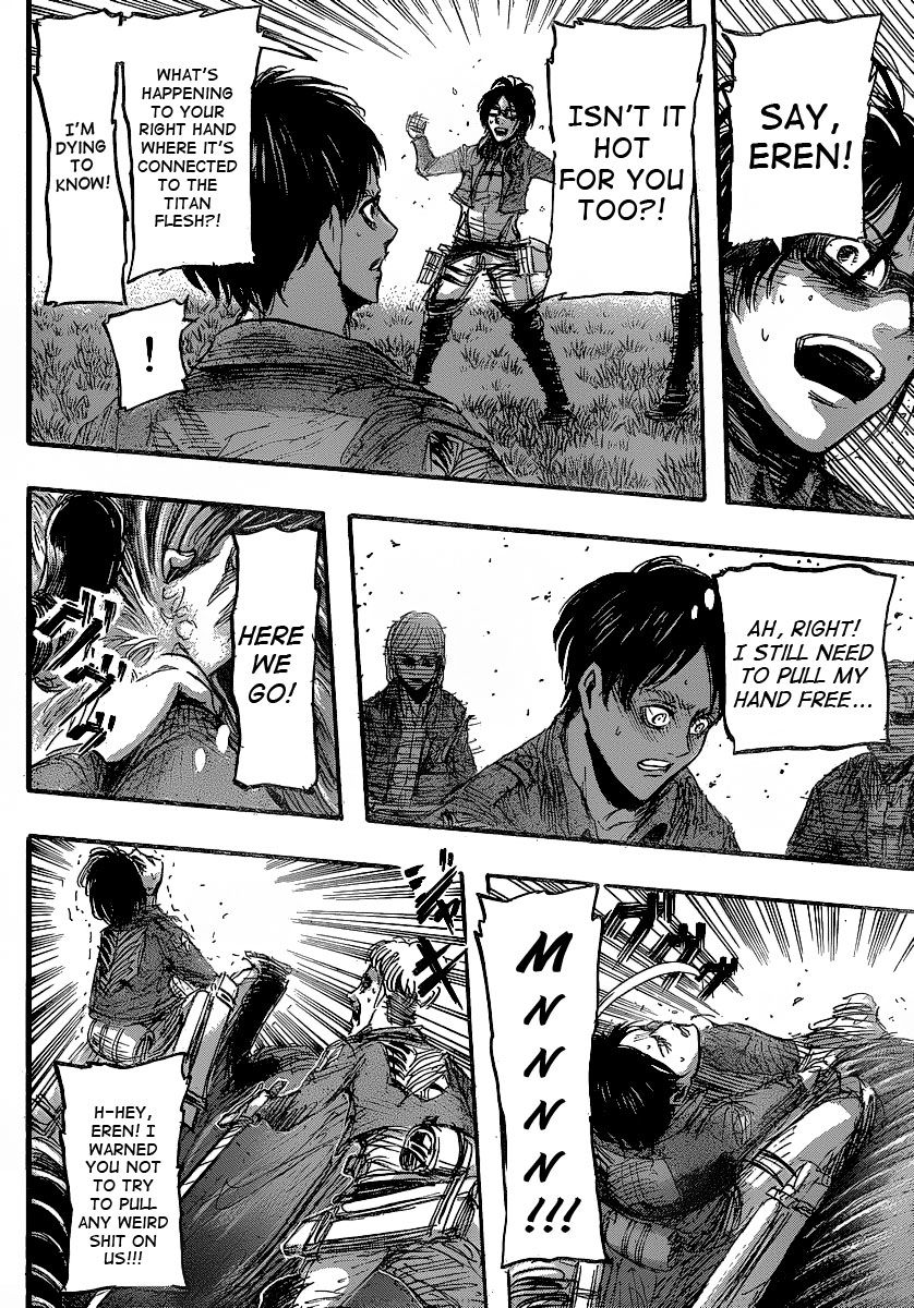 Attack on Titan manga, chapter 26, page 8 of 42