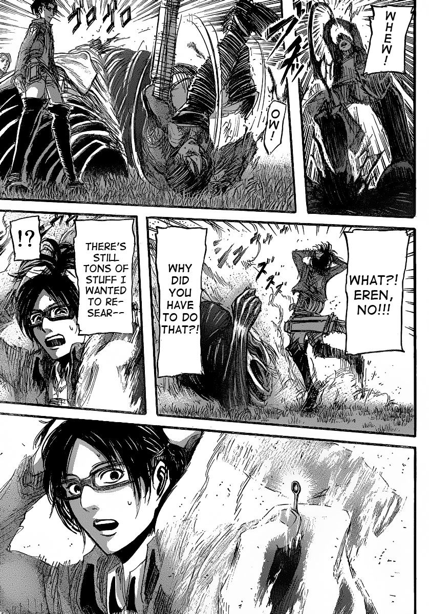 Attack on Titan manga, chapter 26, page 9 of 42