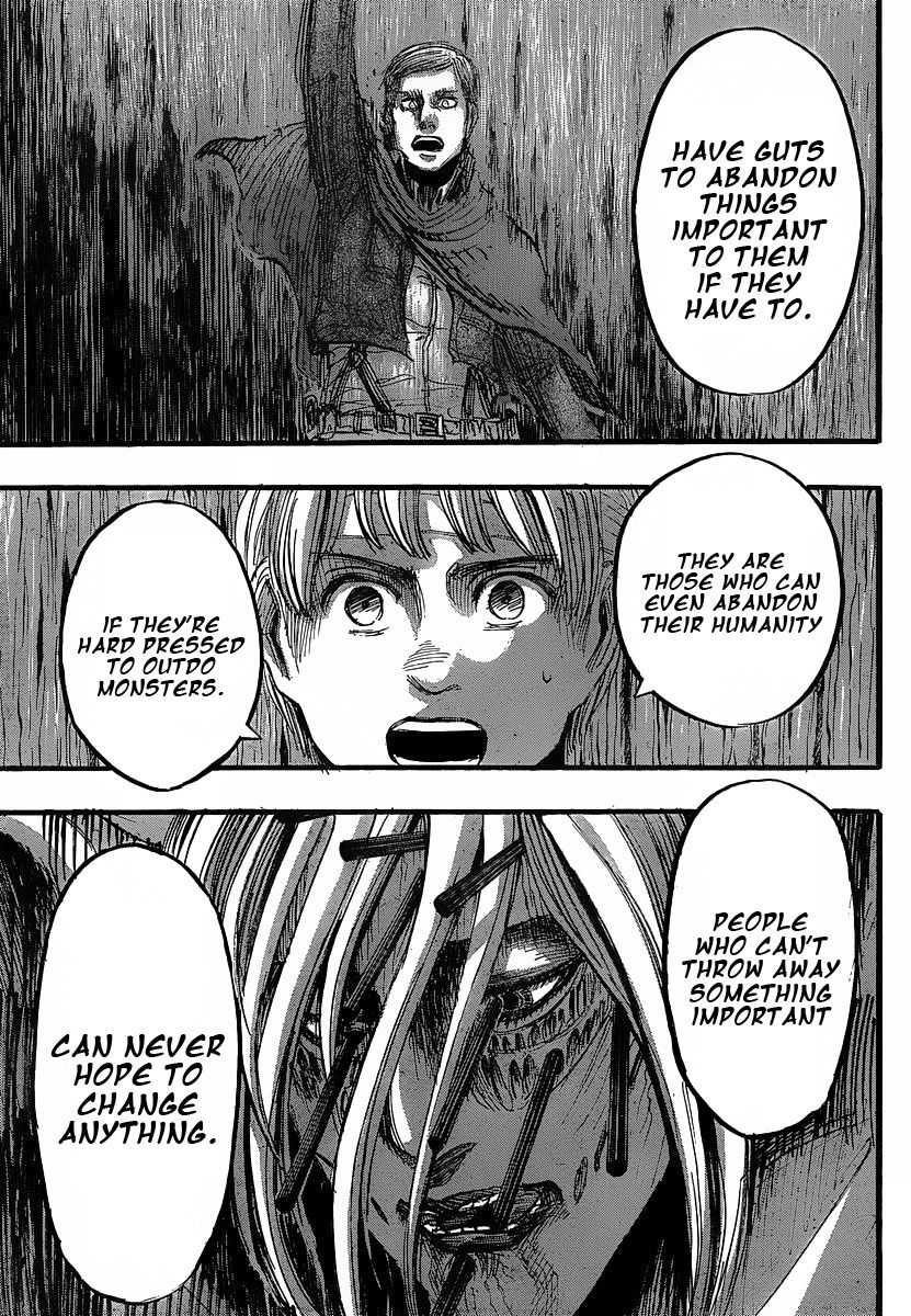 Attack on Titan manga, chapter 27, page 17 of 45