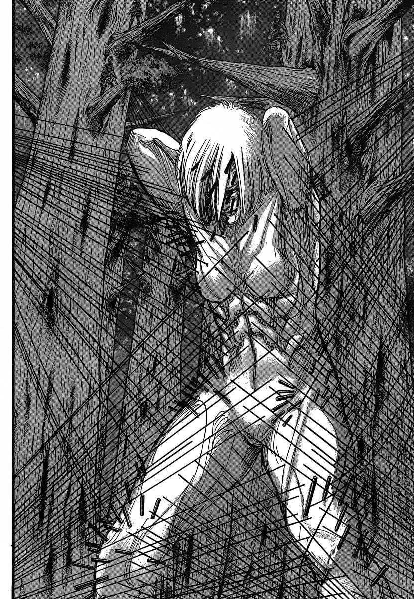 Attack on Titan manga, chapter 27, page 18 of 45