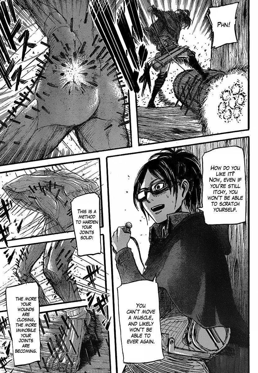 Attack on Titan manga, chapter 27, page 19 of 45