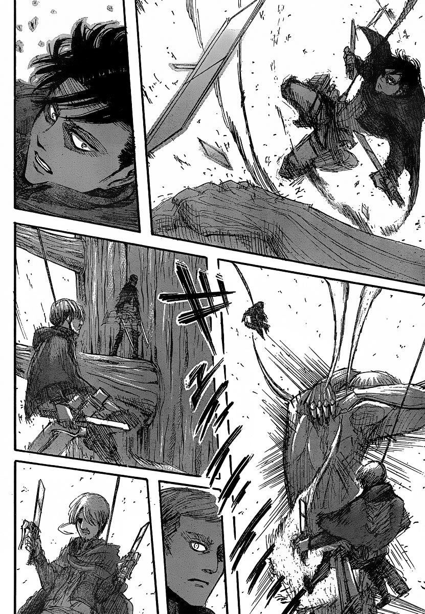 Attack on Titan manga, chapter 27, page 22 of 45