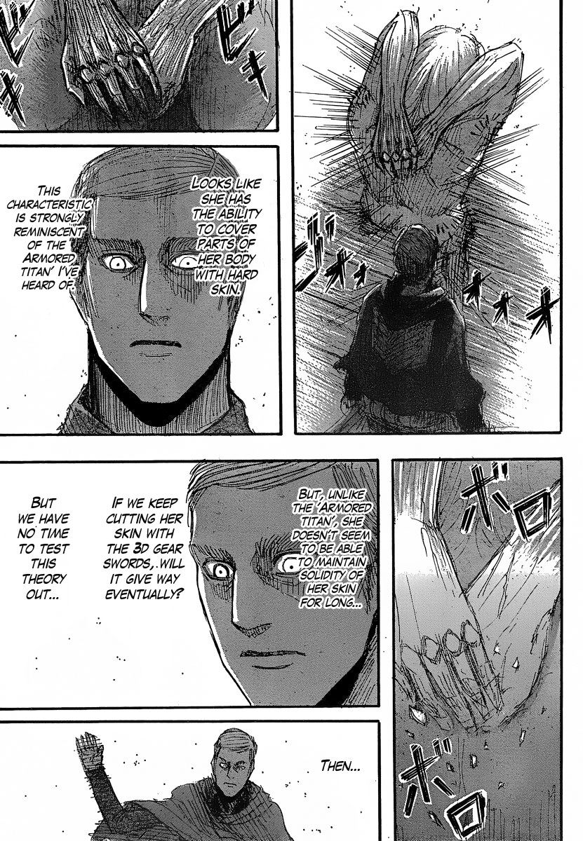Attack on Titan manga, chapter 27, page 23 of 45