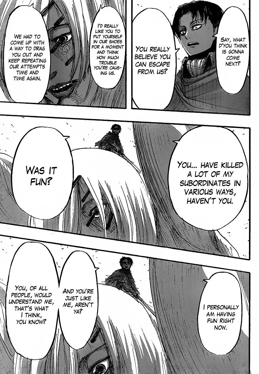 Attack on Titan manga, chapter 27, page 25 of 45