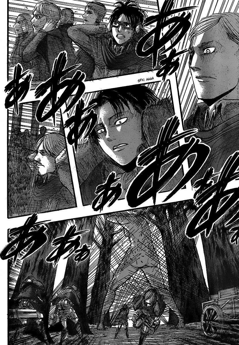 Attack on Titan manga, chapter 27, page 28 of 45