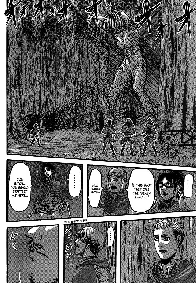 Attack on Titan manga, chapter 27, page 30 of 45