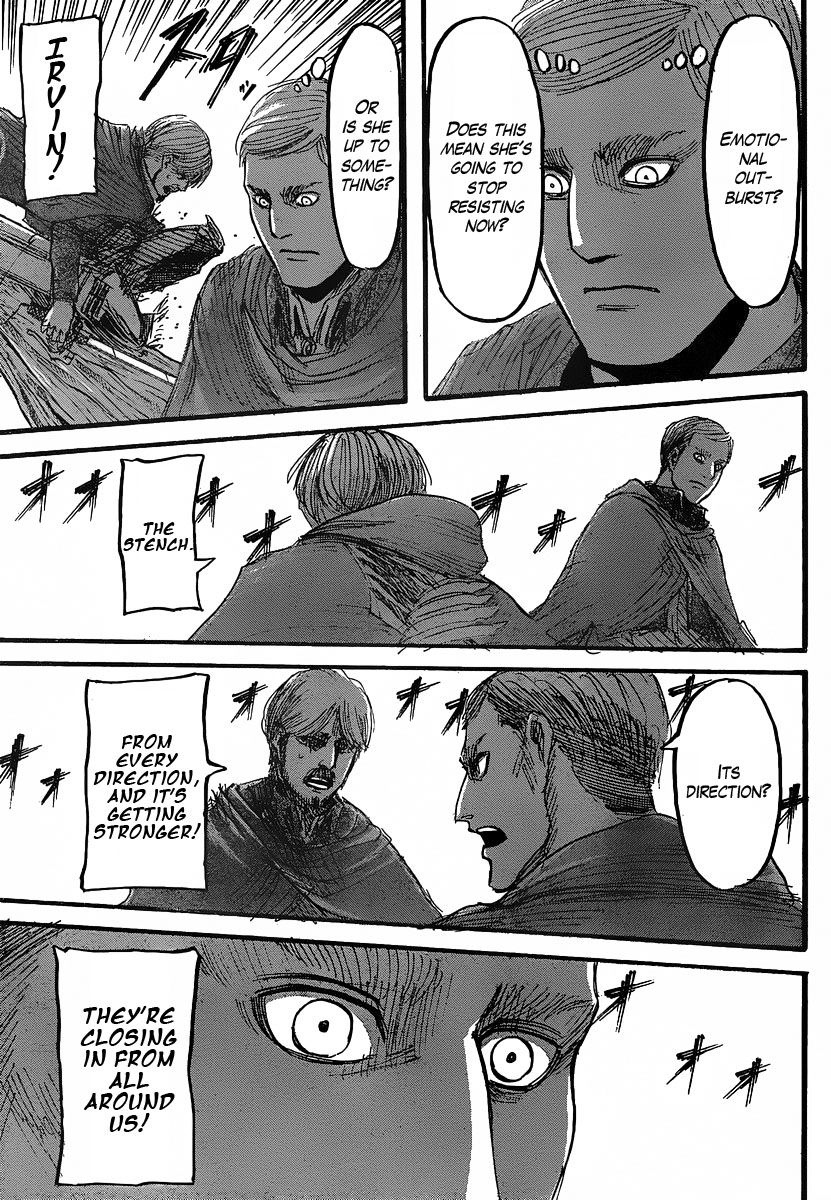 Attack on Titan manga, chapter 27, page 31 of 45