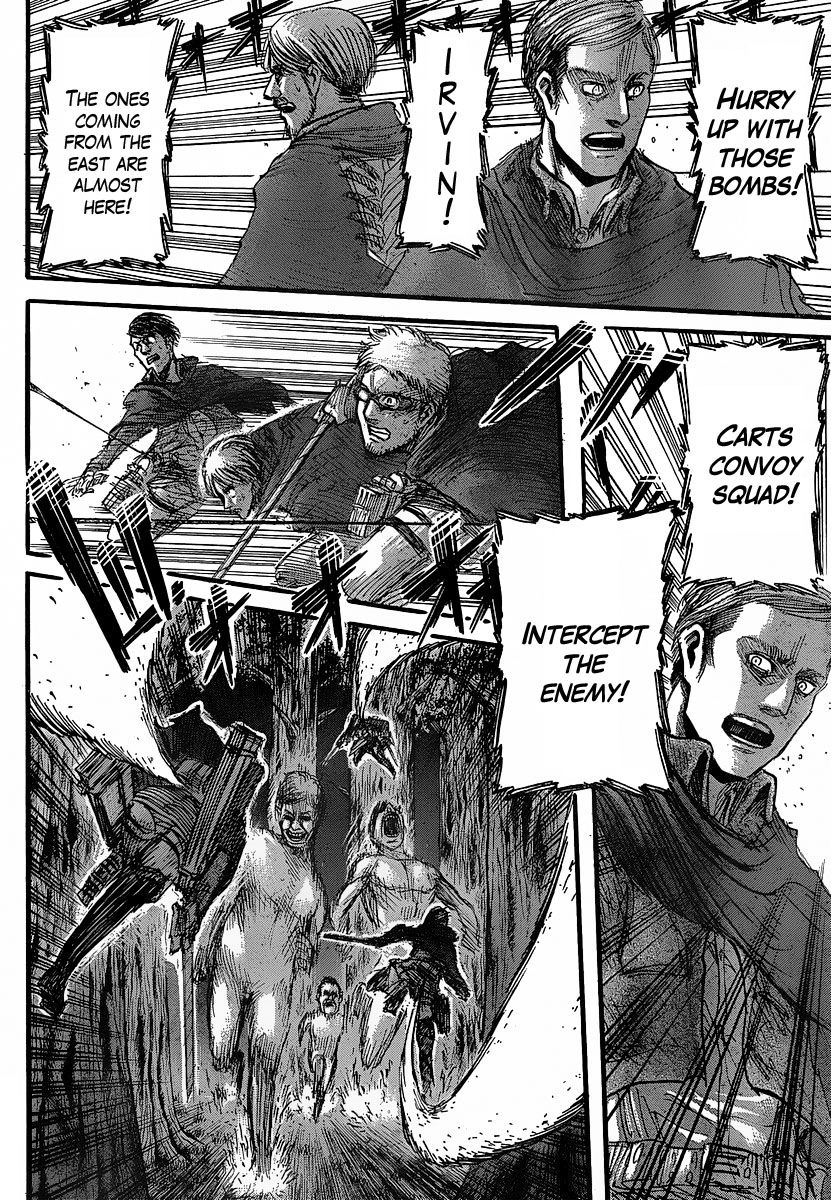 Attack on Titan manga, chapter 27, page 36 of 45