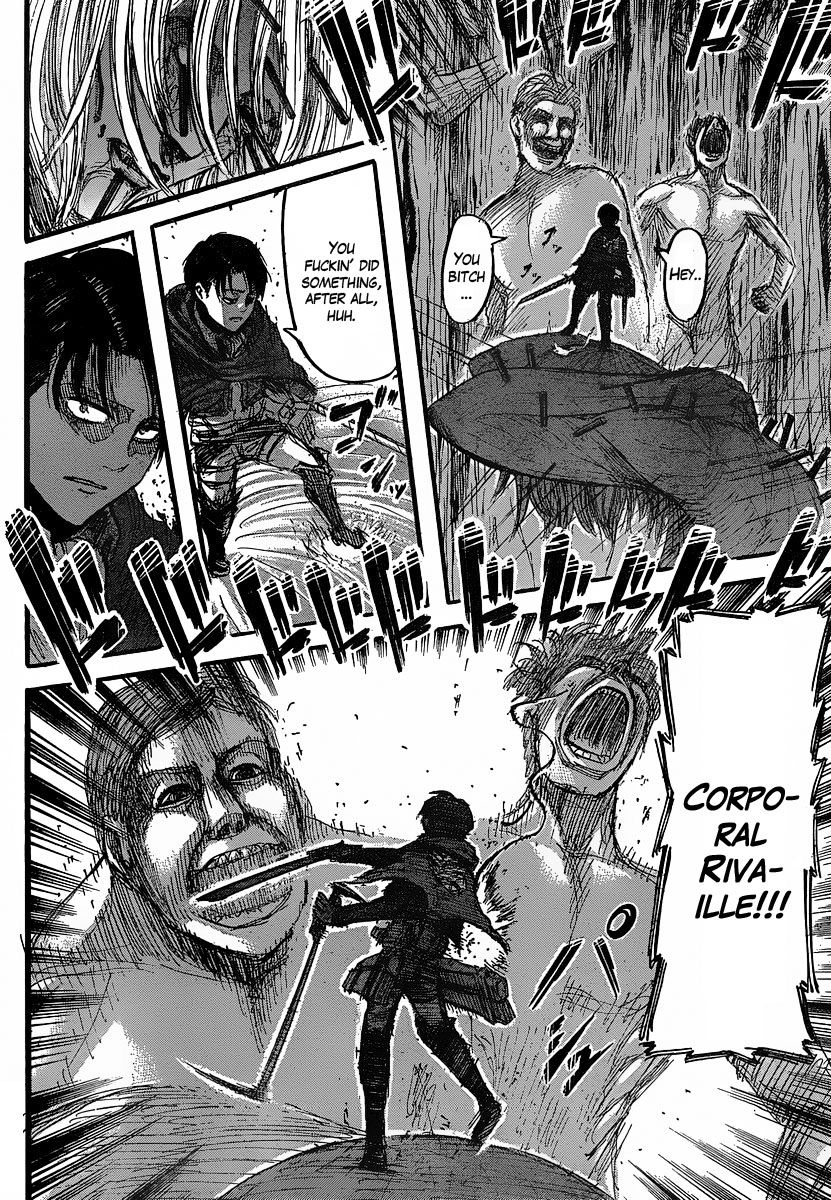Attack on Titan manga, chapter 27, page 38 of 45