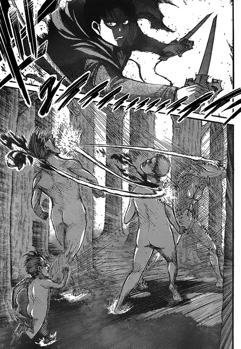 Attack on Titan manga, chapter 27, page 39 of 45