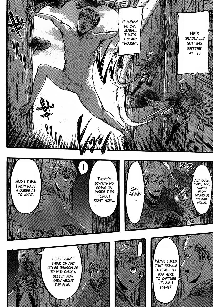 Attack on Titan manga, chapter 27, page 4 of 45
