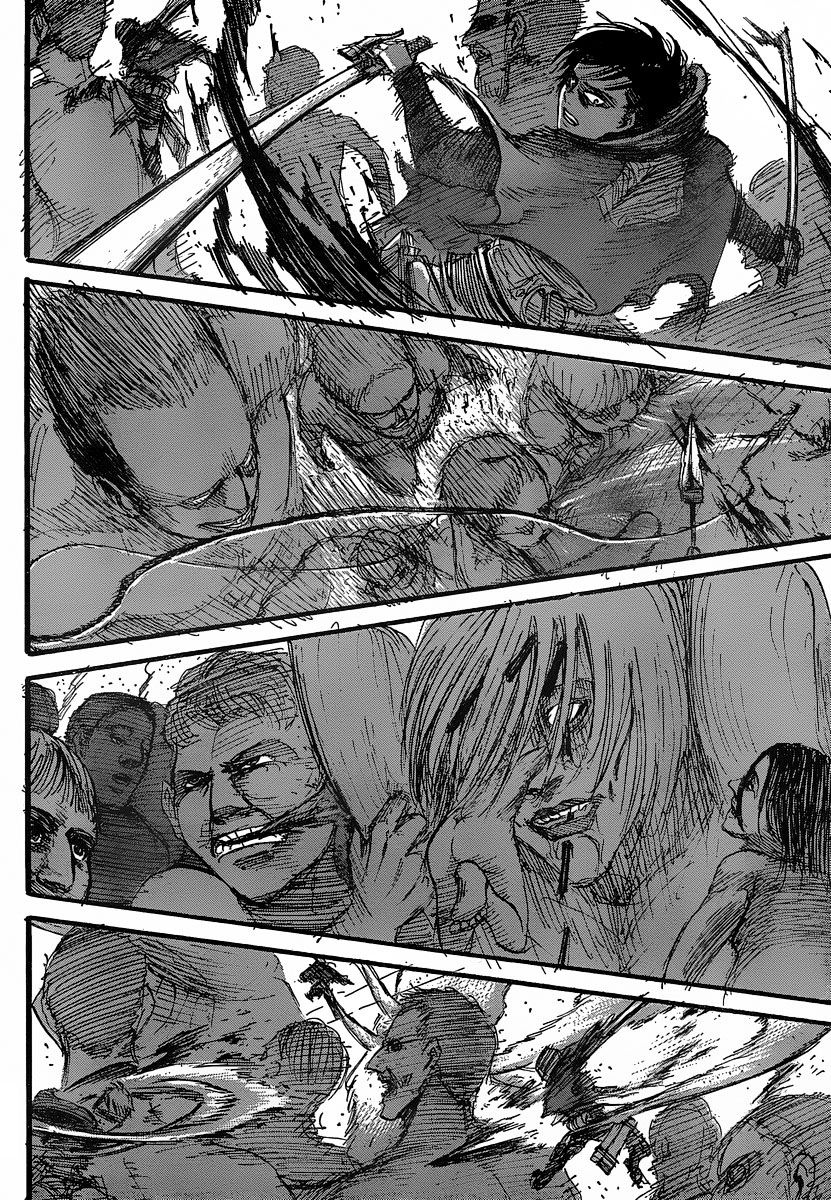 Attack on Titan manga, chapter 27, page 42 of 45