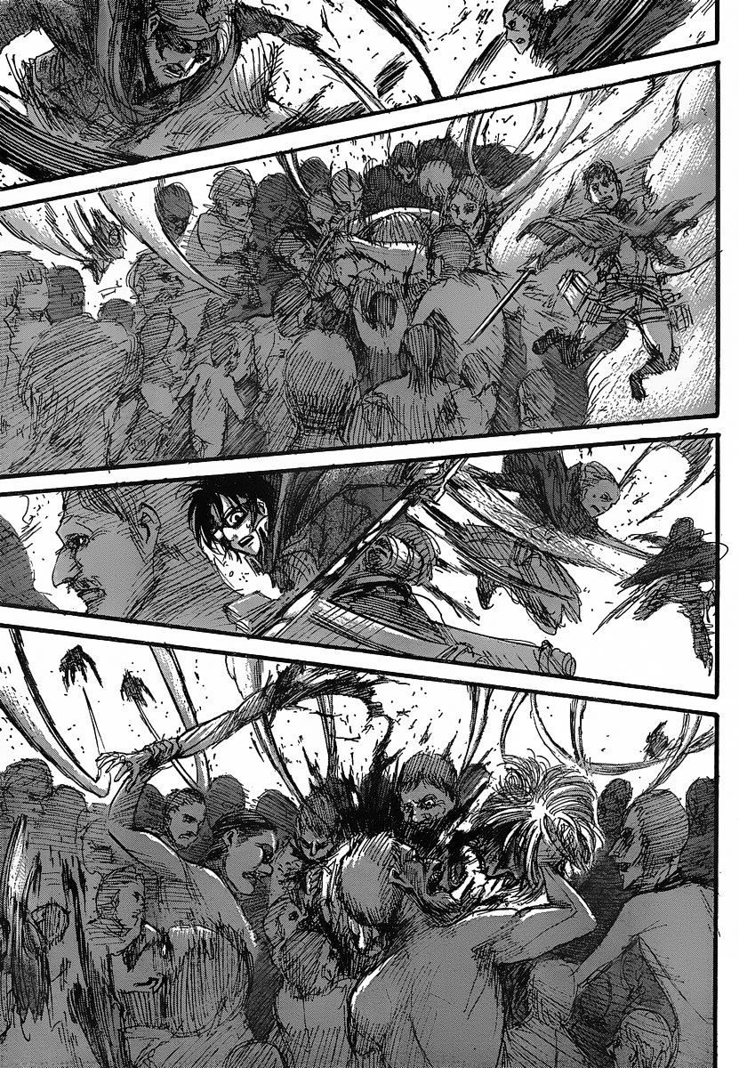 Attack on Titan manga, chapter 27, page 43 of 45