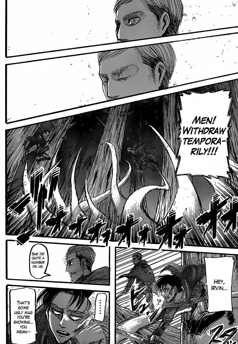 Attack on Titan manga, chapter 27, page 44 of 45