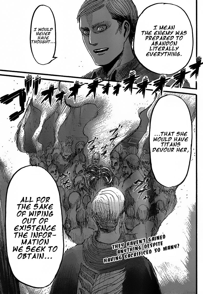 Attack on Titan manga, chapter 27, page 45 of 45