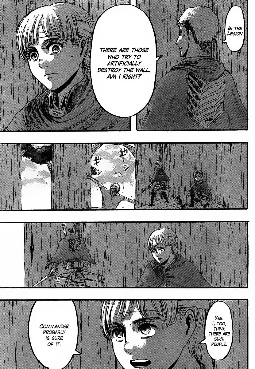 Attack on Titan manga, chapter 27, page 5 of 45