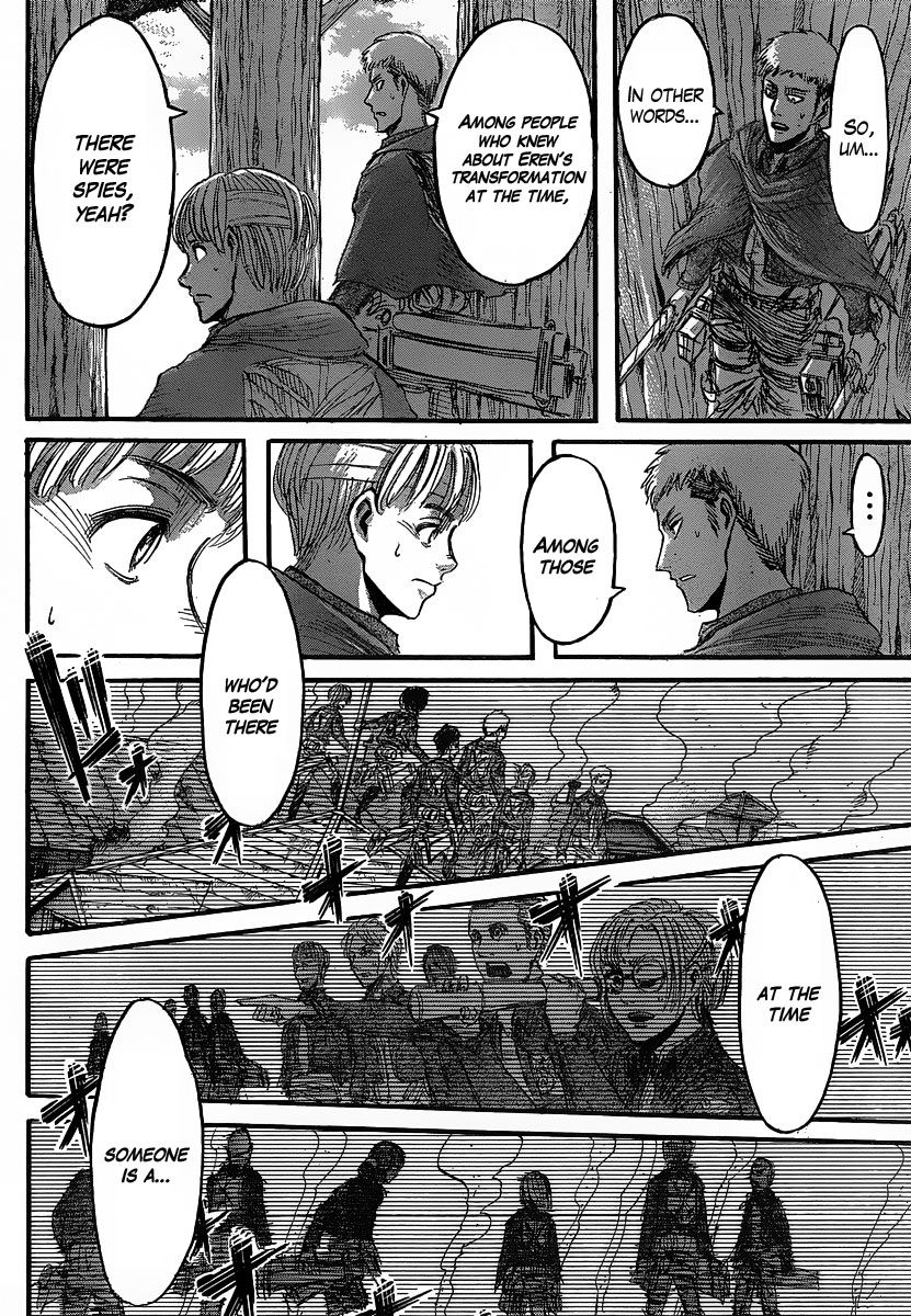 Attack on Titan manga, chapter 27, page 8 of 45