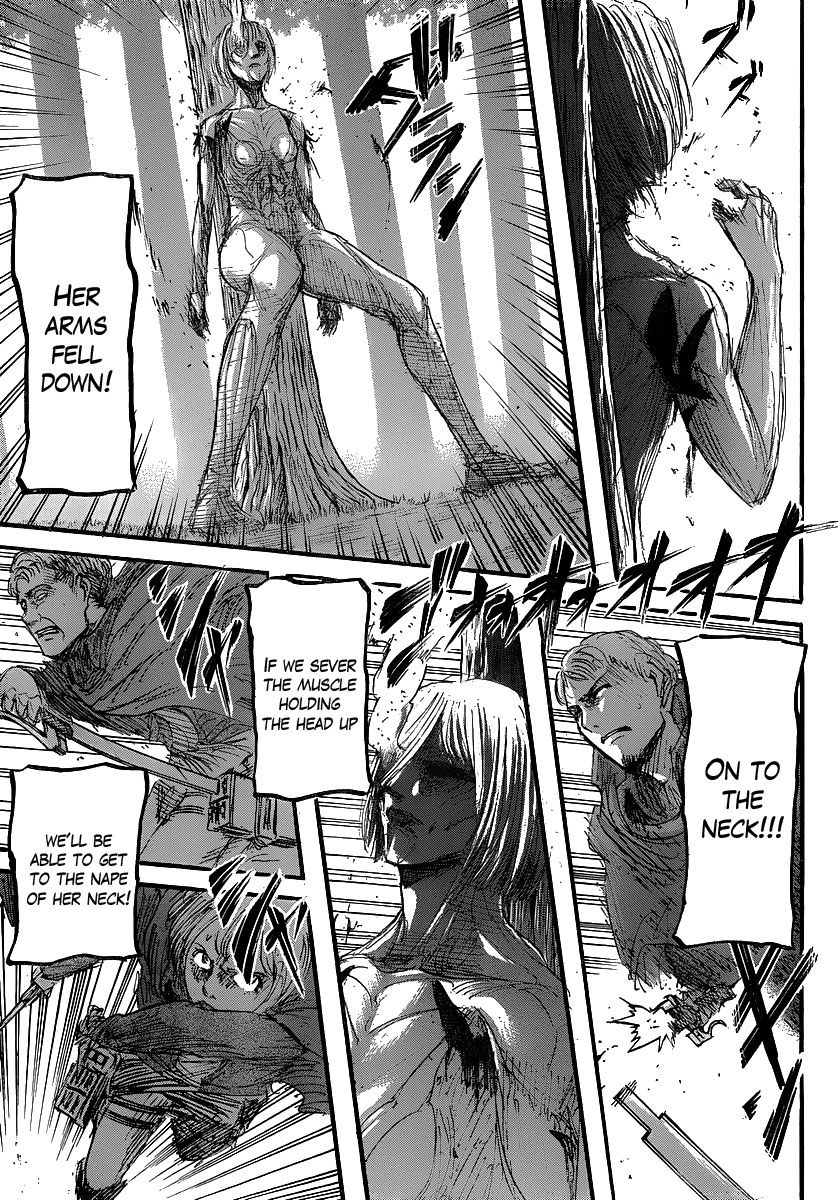 Attack on Titan Chapter 28 page 32 - Chapter 28