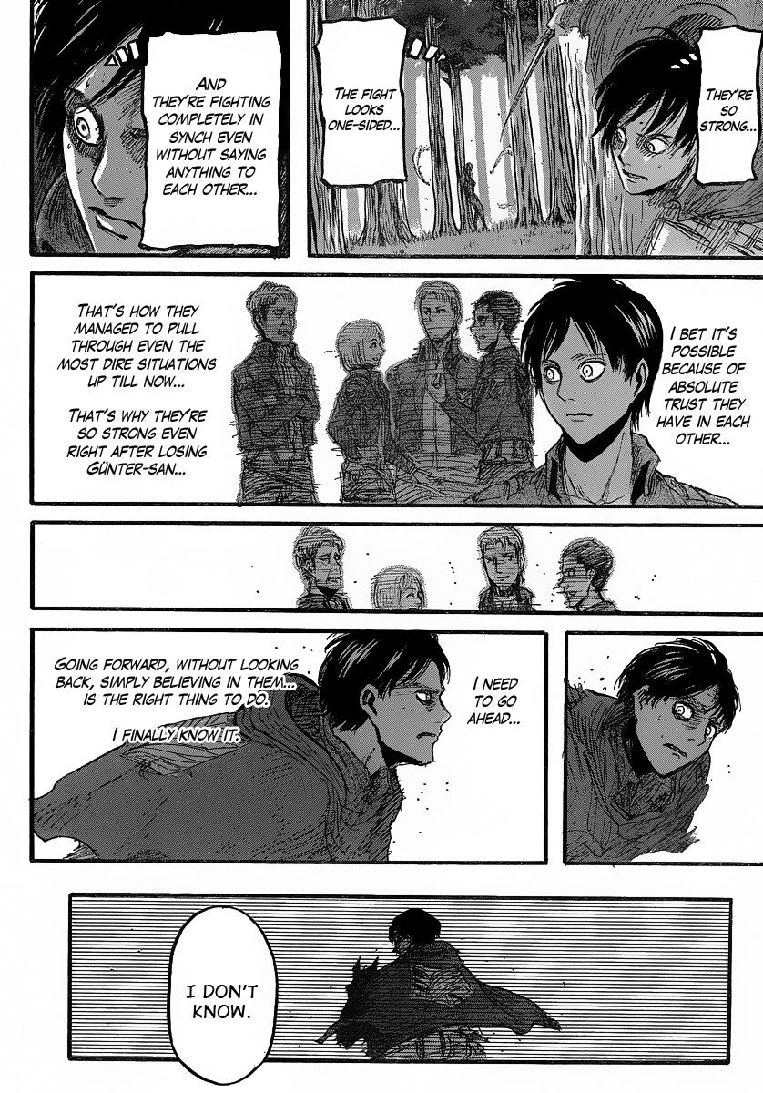 Attack on Titan Chapter 28 page 33 - Chapter 28