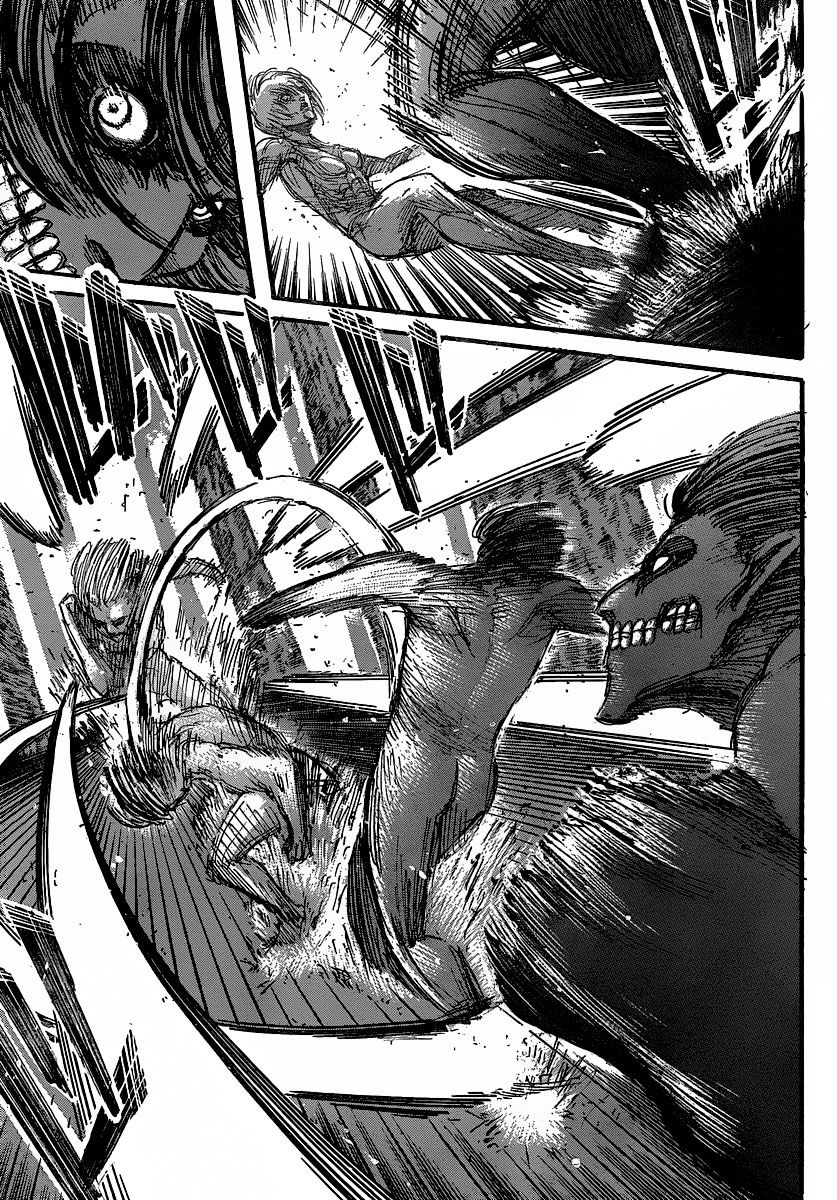 Attack on Titan manga, chapter 29, page 22 of 41