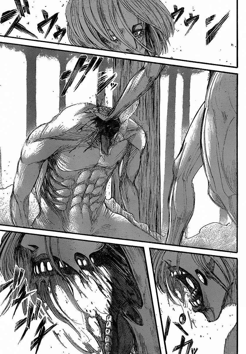 Attack on Titan manga, chapter 29, page 33 of 41