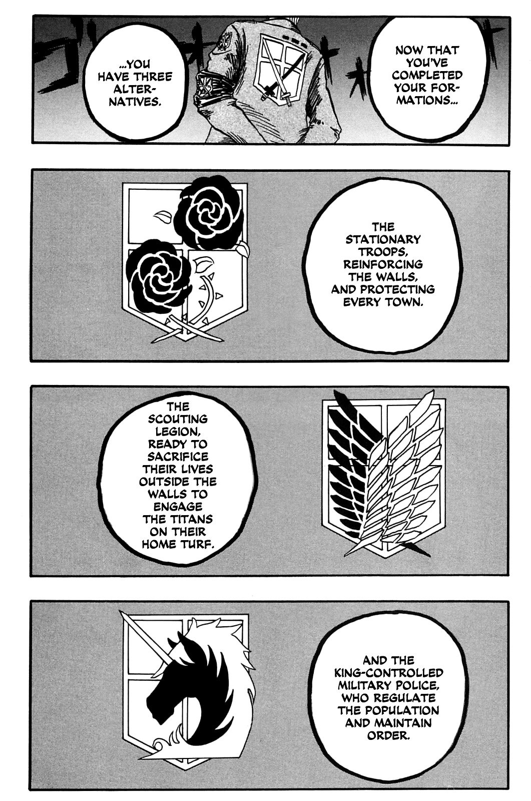 Attack on Titan Chapter 3 page 1 - Chapter 3: Episode 3