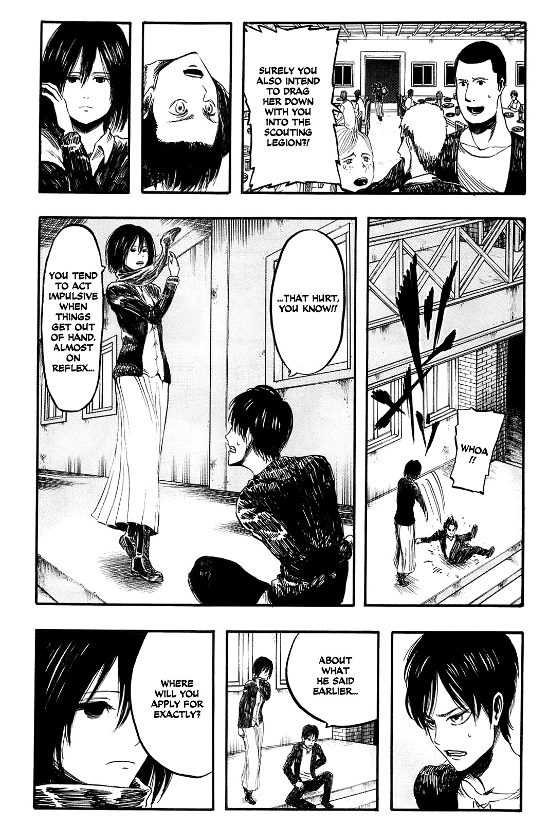 Attack on Titan Chapter 3 page 16 - Chapter 3: Episode 3