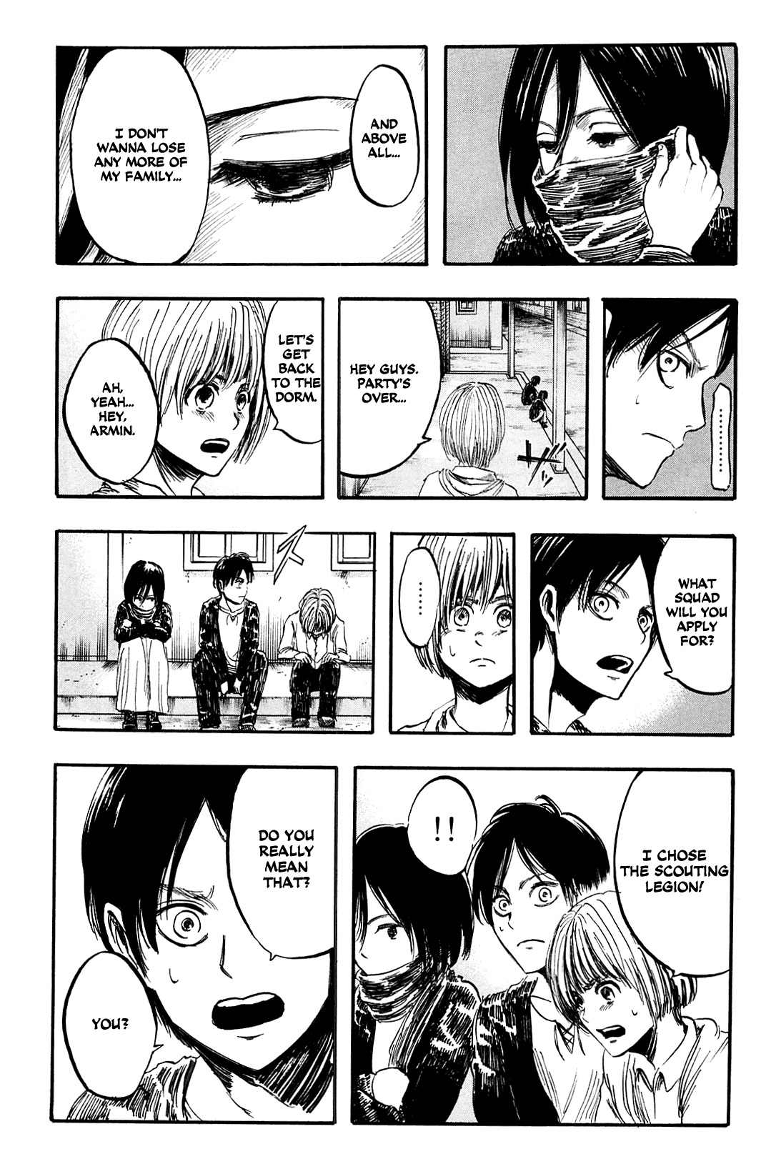 Attack on Titan Chapter 3 page 18 - Chapter 3: Episode 3