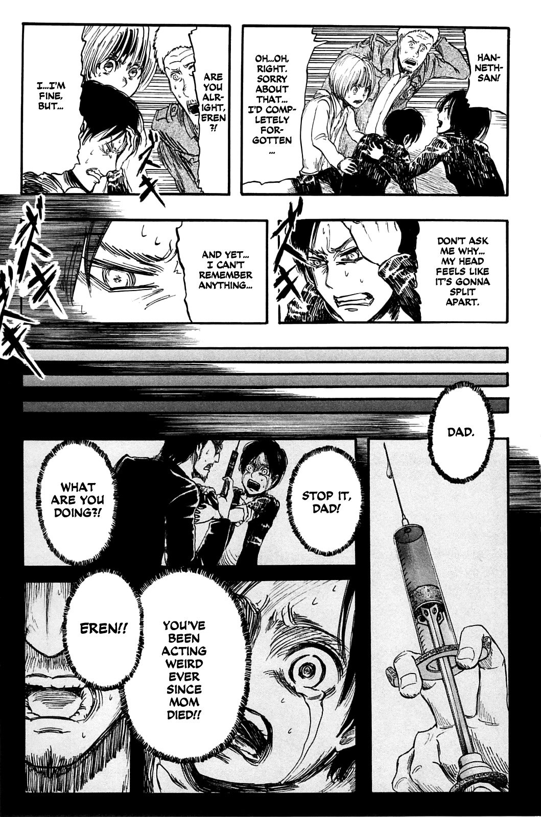 Attack on Titan Chapter 3 page 23 - Chapter 3: Episode 3