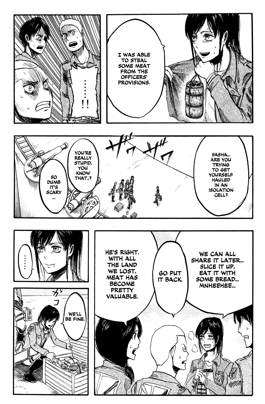 Attack on Titan Chapter 3 page 28 - Chapter 3: Episode 3