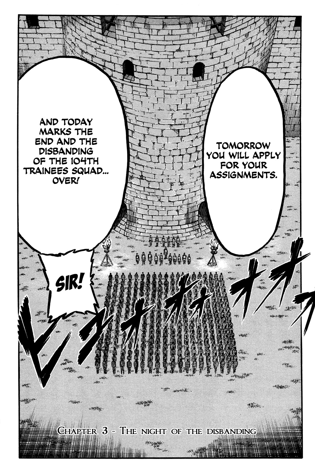 Attack on Titan Chapter 3 page 3 - Chapter 3: Episode 3