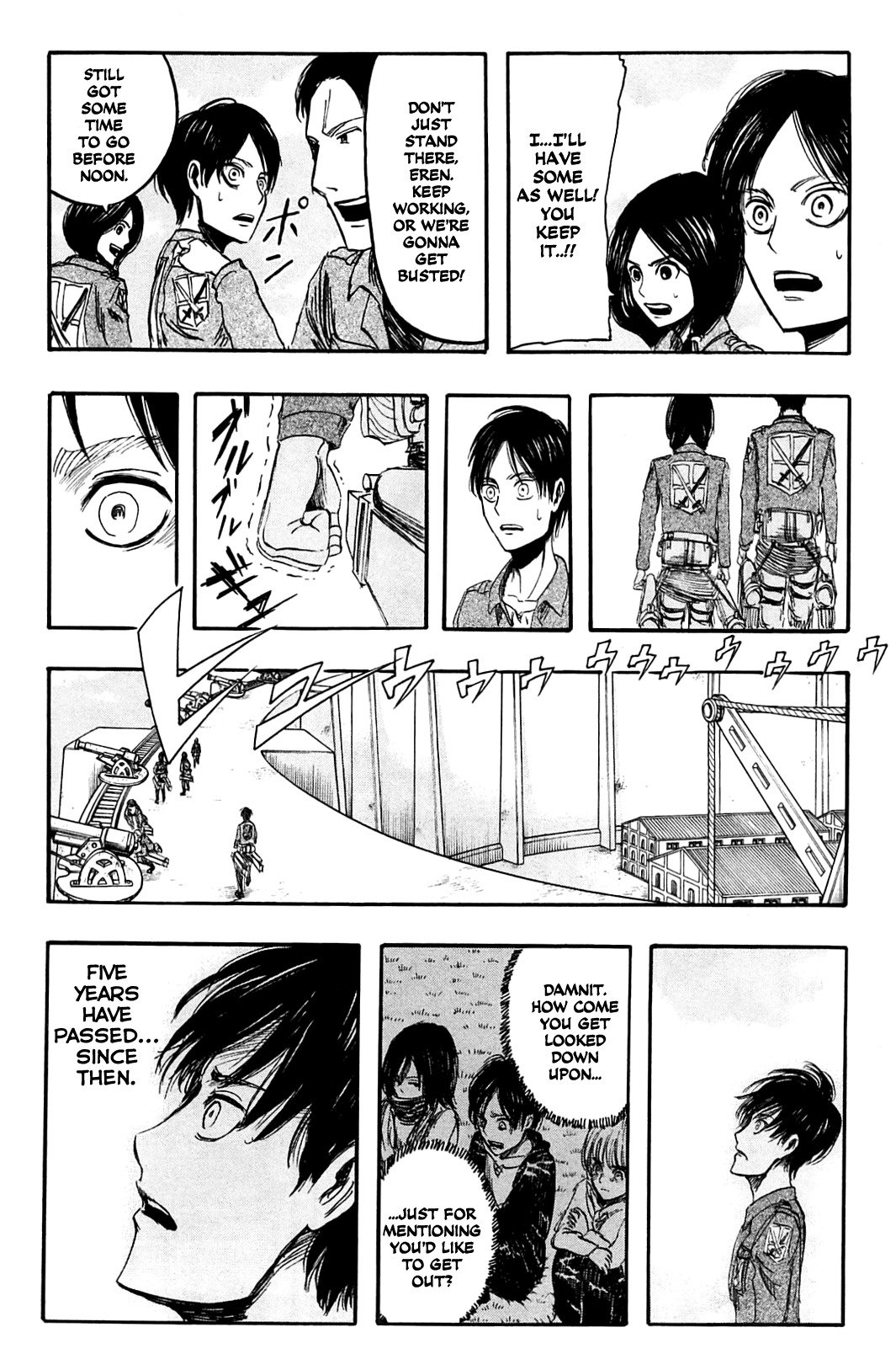 Attack on Titan Chapter 3 page 30 - Chapter 3: Episode 3