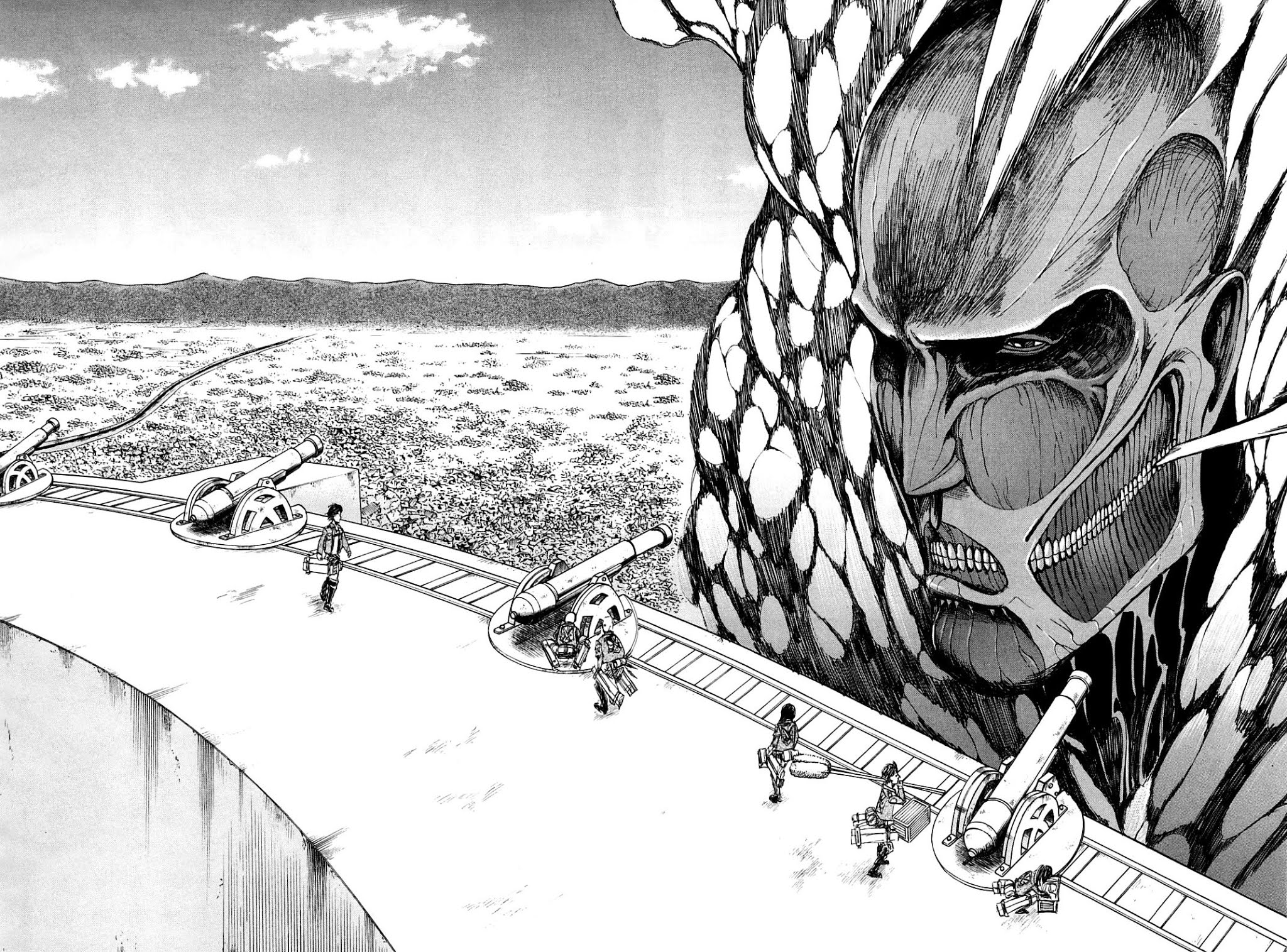 Attack on Titan Chapter 3 page 32 - Chapter 3: Episode 3