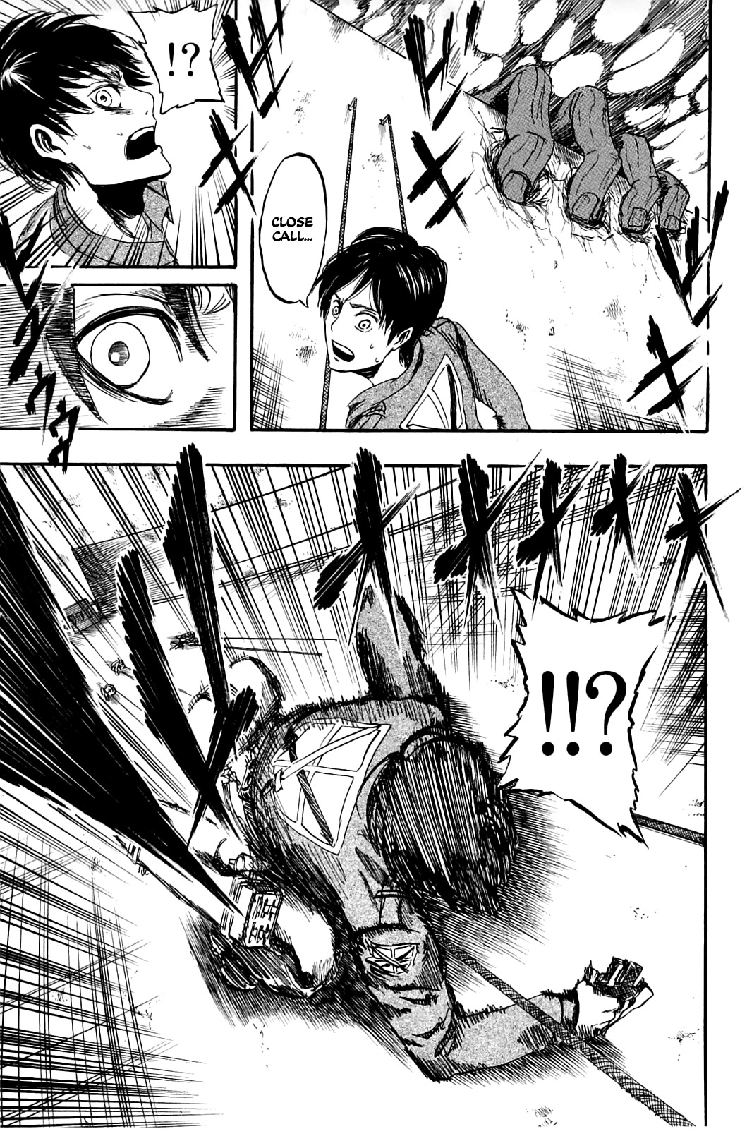 Attack on Titan Chapter 3 page 38 - Chapter 3: Episode 3