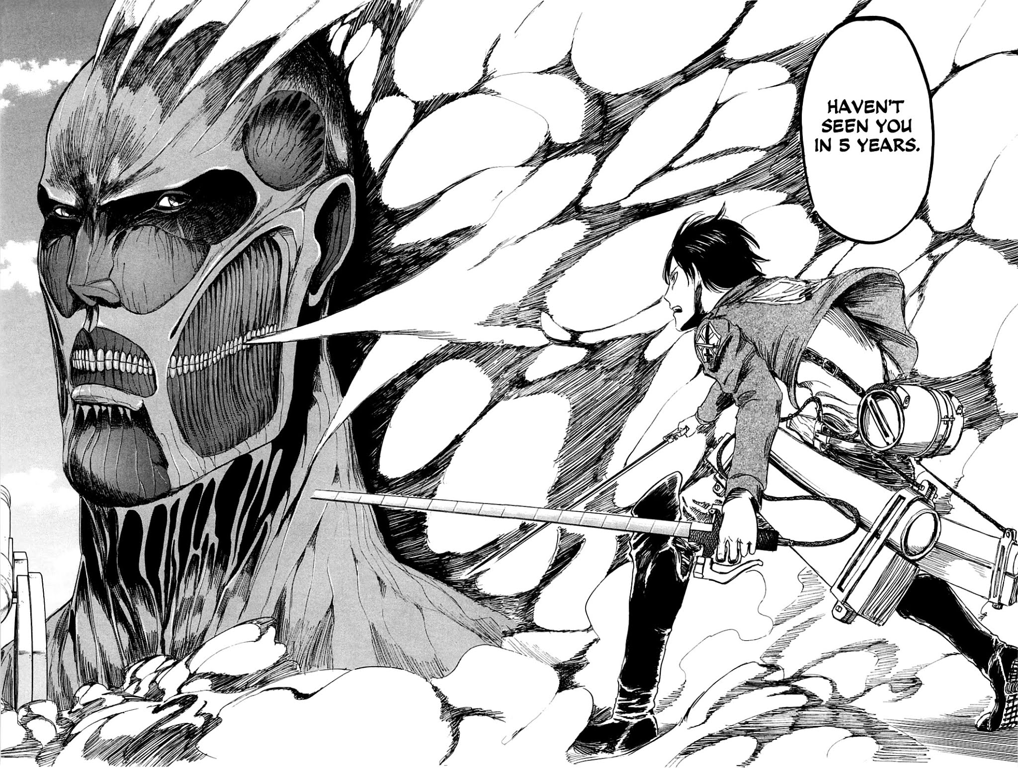 Attack on Titan Chapter 3 page 43 - Chapter 3: Episode 3